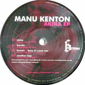 Manu Kenton - Akira EP album