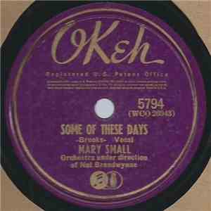 Mary Small - Some Of These Days / Can't Help Lovin' Dat Man album