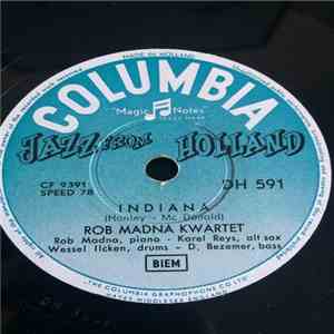 Rob Madna Kwartet - Indiana / Easy To Love album