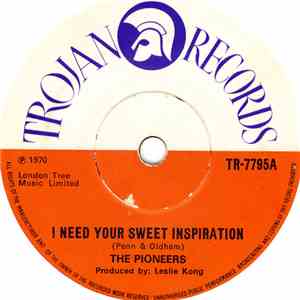 The Pioneers - I Need Your Sweet Inspiration album