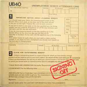 UB40 - Signing Off album