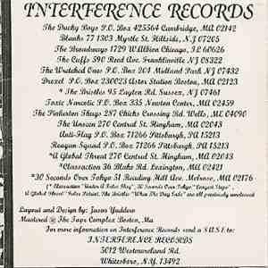 Various - Interference Records Compilation album