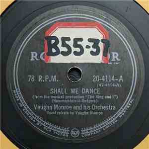 Vaughn Monroe And His Orchestra - Shall We Dance / On Top Of Old Smoky album