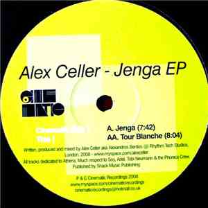 Alex Celler - Jenga EP album