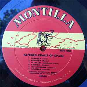 Alfredo Kraus - Alfredo Kraus Of Spain album