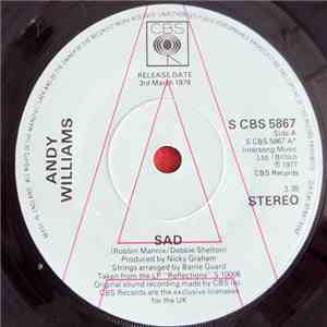 Andy Williams - Sad album