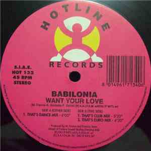 Babilonia - Want Your Love album