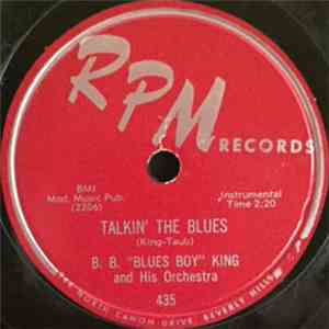 B.B. King - Talkin' The Blues / Boogie Rock album