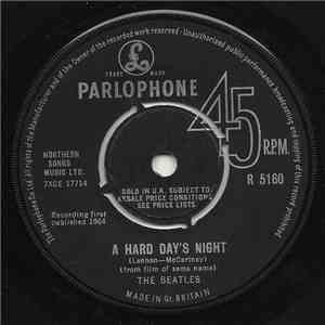 Beatles, The - A Hard Day's Night / Things We Said Today album
