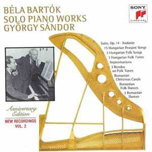 Béla Bartók - György Sándor - Solo Piano Works | New Recordings Vol. 2 album