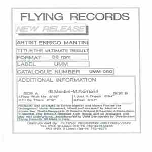 Enrico Mantini - The Ultimate Result album