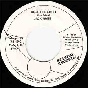 Jack Ward - Baby You Got It / Lonely Minutes album