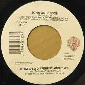 John Anderson  - What's So Different About You album