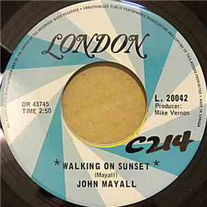 John Mayall - Walking On Sunset album