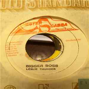 Leslie Thunder - Bigger Boss album