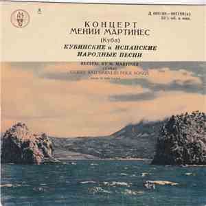 M. Martinez - Cuban And Spanish Folk Songs album