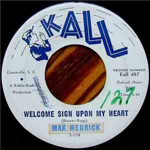 Max Hedrick - Welcome Sign Upon My Heart album