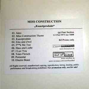 Miss Construction - Kunstprodukt album