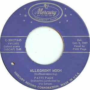 Patti Page - Allegheny Moon / Once In Awhile album
