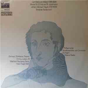Philharmonia Vocalensemble Und Orchester Stuttgart, Roland Bader - Weber - Jubelmesse / M.Haydn - Tenebrae Factae Sunt album