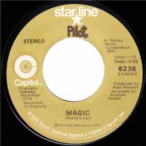 Pilot - Magic / Just A Smile album