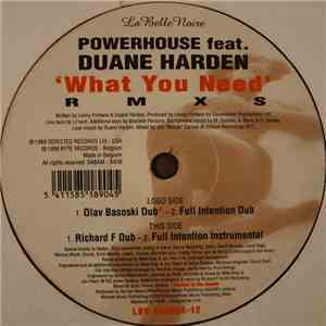 Powerhouse - What You Need album