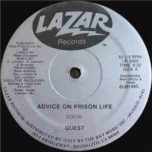 Quest  - Advice On Prison Life album