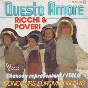 Ricchi E Poveri - Questo Amore album
