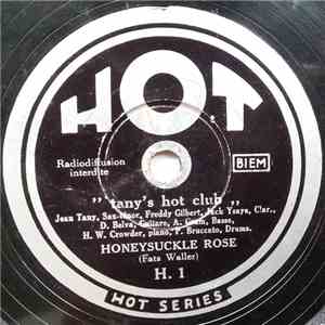 "Tany's Hot Club" - Honeysuckle Rose / Farewell Blues album