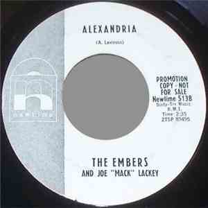The Embers  - Burning Up The Airwaves / Alexandria album