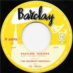 The Fraternity Brothers With Gil Fields - Passion Flower / Honey Bee album