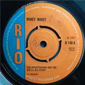 The Kingstonians And The Sir J.J. All-Stars - Winey Winey / I Don't Care album