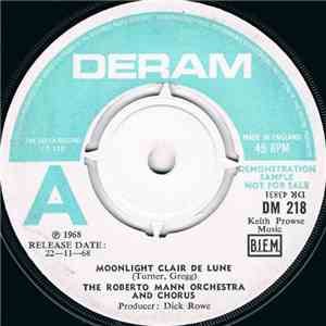 The Roberto Mann Orchestra And Chorus - Moonlight Clair De Lune album