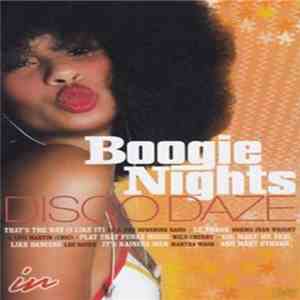 Various - Boogie Nights - Disco Daze album