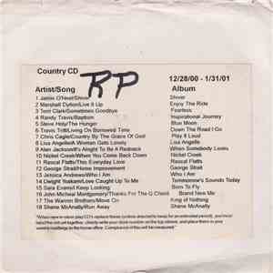 Various - Country CD 12/28/00 - 1/31/01 album