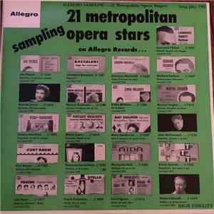 Various, Enrico Caruso, Lawrence Tibbett, Jan Peerce, Salvatore Baccaloni, Giovanni Martinelli, Gerhard Pechner, Brenda Lewis, Marian Anderson , Zinka Milanov, Martial Singher, Sandra Warfield, Maria Leone, Mary Henderson , John McCormack , Kurt Baum, Gia album