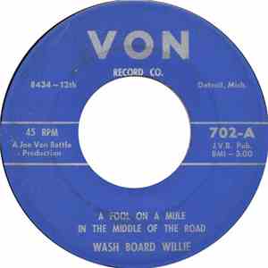 Wash Board Willie - A Fool And A Mule In The Middle Of The Road album