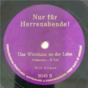 Will Höhne - Das Wirtshaus An Der Lahn album