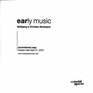 Wolfgang Muthspiel & Christian Muthspiel - Early Music album