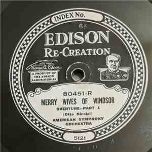 American Symphony Orchestra - Merry Wives Of Windsor album