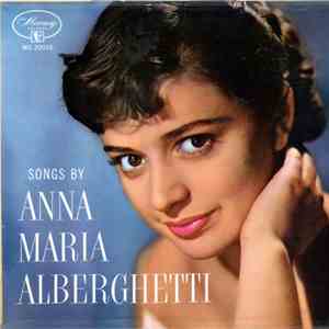 Anna Maria Alberghetti - Songs By Anna Maria Alberghetti album