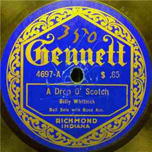 Billy Whitlock / Royal Court Orchestra - A Drop O' Scotch / My Lady Dainty (Intermezzo) album