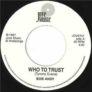 Bob Andy - Who To Trust album