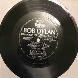 Bob Dylan - Rennbahn Express Präsentieren Der Prophet Der Rockmusik Bob Dylan album