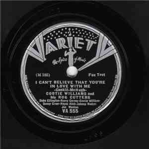 Cootie Williams And His Rugcutters - I Can't Believe That You're In Love With Me / Digga Digga Do album