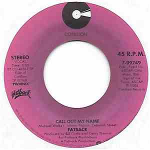 Fatback - I Love You So / Call Out My Name album