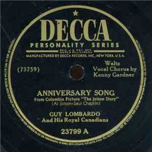 Guy Lombardo And His Royal Canadians - Anniversary Song / Uncle Remus Said album