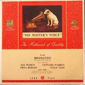 Jan Peerce, Erna Berger, Leonard Warren, Italo Tajo, Renato Cellini - Verdi Rigoletto album
