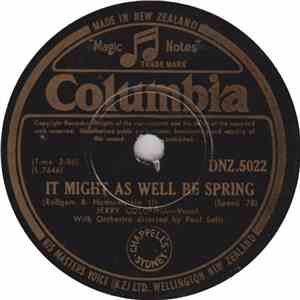 Jerry Colonna - It Might As Well Be Spring / Ja - Da album