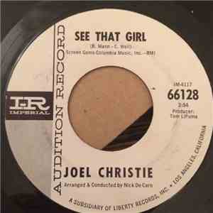 Joel Christie - See That Girl / It's All Right Now album